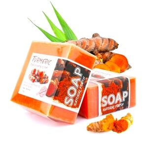 Turmeric Soap 100g - Refreshing Oil-Control Facial Cleansing & Bathing Soap